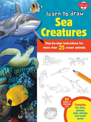 cover image of Learn to Draw Sea Creatures